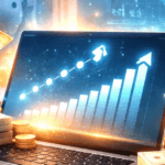 AI se paise kaise kamaye laptop money growth online earning concept