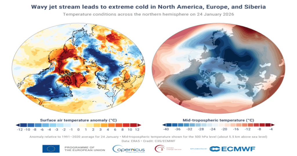 global overview rapidly changing world 2026 climate and temperature changes