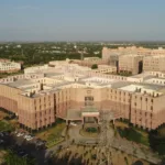 AIIMS Jodhpur hospital campus aerial view Rajasthan oncology conference medical institute
