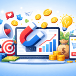 affiliate marketing kya hai concept illustration online earning system