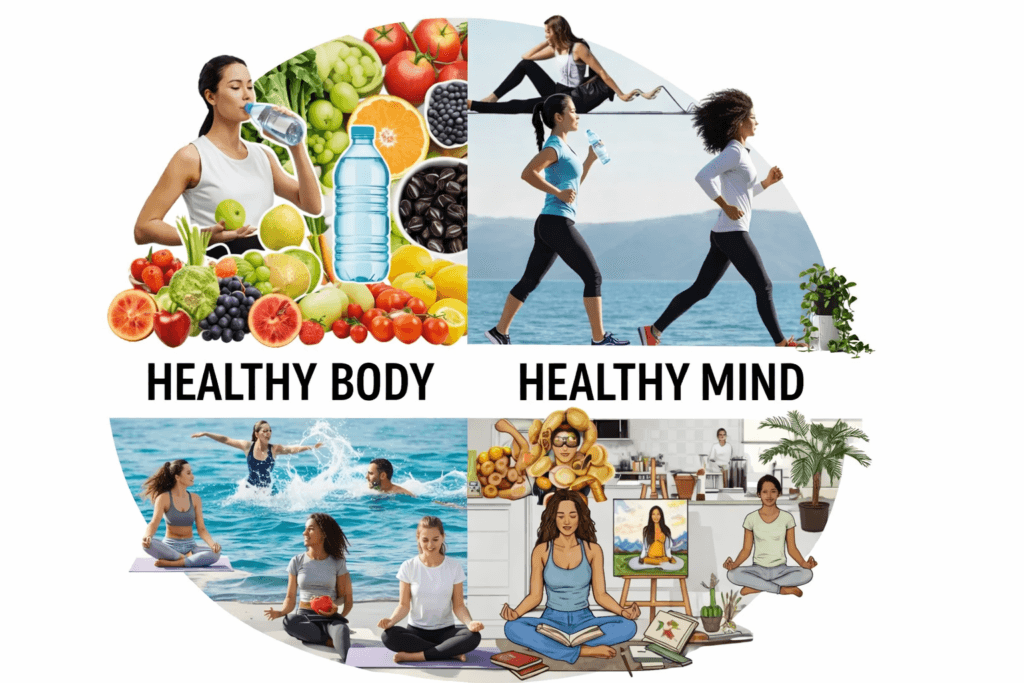 health tips for healthy life healthy body and healthy mind lifestyle guide