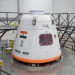 Gaganyaan Mission India crew module ISRO human spaceflight mission