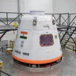 Gaganyaan Mission India crew module ISRO human spaceflight mission