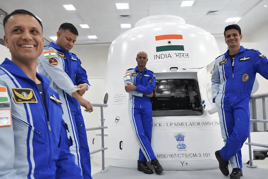 bharat technology mein kitna aage hai ISRO Gaganyaan astronaut training India