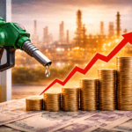 petrol diesel price hike India fuel cost increase concept image
