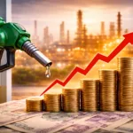 petrol diesel price hike India fuel cost increase concept image